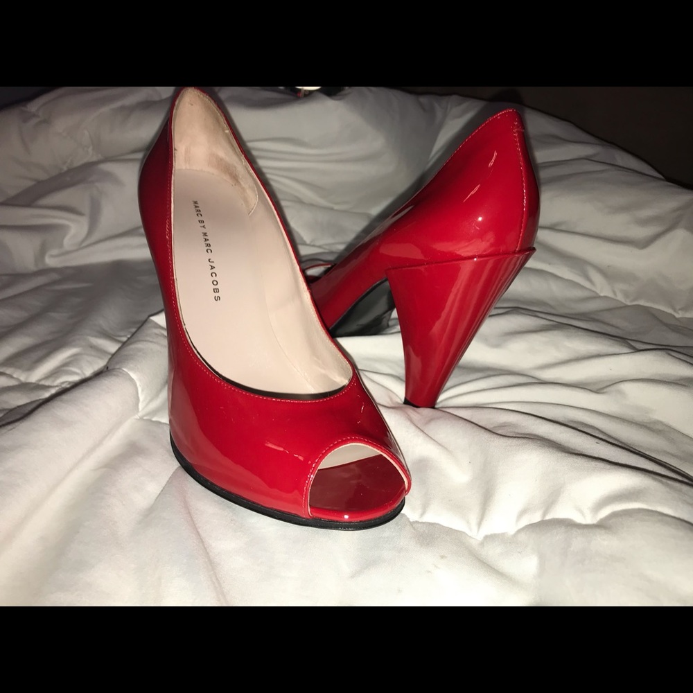 Marc by Marc Jacobs red heels